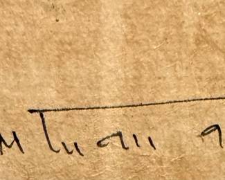 artist signature