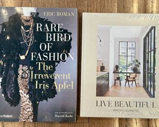 Rare Bird of Fashion & Live Beautiful Books