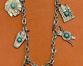 Vintage Southwestern Charm Bracelet
