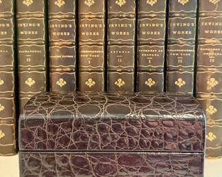 Embossed Leather Box