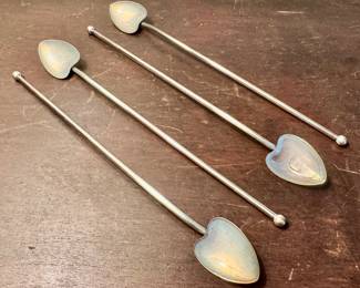 Sterling Silver Ice Tea Sipper Spoons