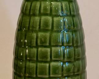 Tall, Forest Green Vase
