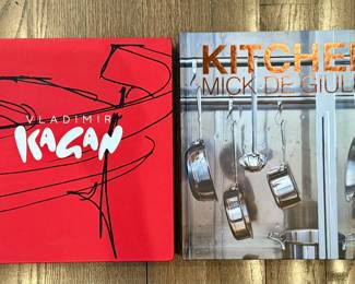 Vladimir Kagan & Kitchen Cookbooks