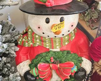 Huge snowman