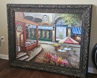 Huge oil painting
