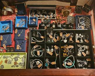 Sterling silver and signed jewelry