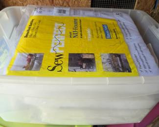 Quilting supplies