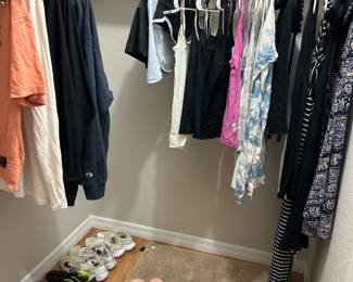 Size Small Ladies Clothing and Shoes. Rugs are New