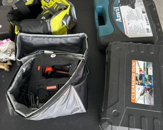 Ryobi Drill Set and Tool Boxes