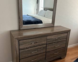 Dresser in Master with Mirror