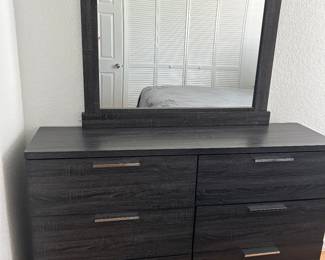Dresser with Mirror - 2nd Bedroom
