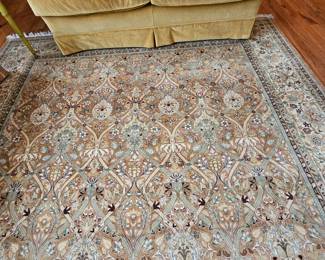 2016 einstein moomjy handmade wool carpet 8x10 paid 10,356$ in great condition, make an offer...beautiful..