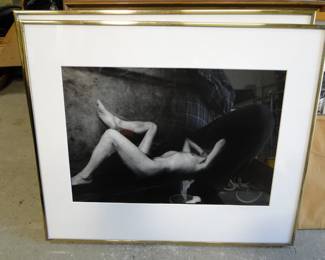Laurence Salzmann photographic art signed.