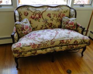 Floral Loveseat or setee
