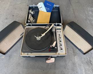 KLH Model Eleven portable record player.