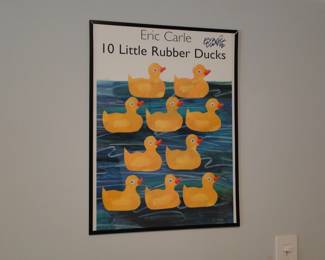 Signed Eric Carle Artwork
