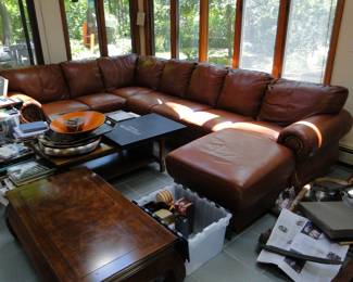 Fortunoff Sectional (books in photo not for sale)