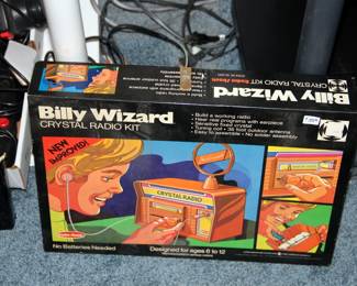 Billy Wizard Crystal Radio Set (NIB)