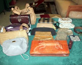 Handbags (Very Cool Alligator Bag, Alligator Purse, Vintage Metal Mesh Purses, Tignanello, Givenchy, Stuart Weitzman and More)