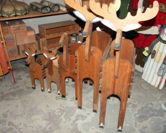 Wooden Reindeer