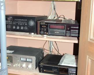 2 - Nakamichi DMS -7 CD Players, Nakamichi DMS 7A1 CD Player, Nakamichi RX505 Cassette Deck, & MORE