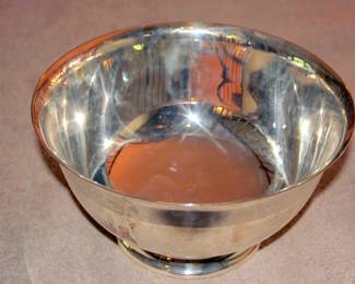 Gorham Sterling Punch Bowl Weighing 5 Pounds!,