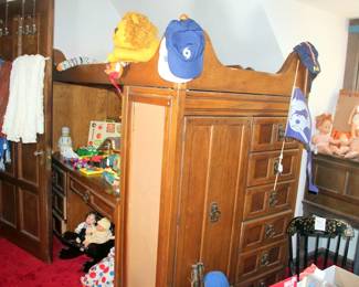 Pair of Children’s Loft Beds (Mirror Missing)