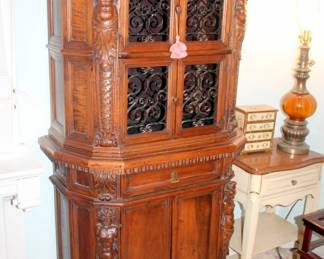Heavily Carved Cabinet