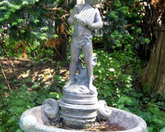 Concrete Water Fountain