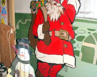 Wooden Santa