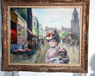 Francois Gerome Oil on Canvas