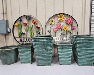 Pottery Planters