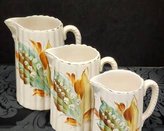 Lily of the valley pitchers