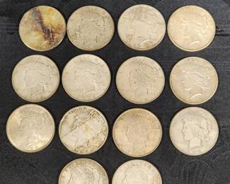 Variety of Silver Dollars