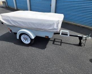 Bunkhouse pop up trailer