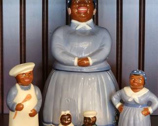 Cookie Jar, salt and peppers