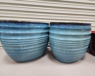 Large Pottery Planters