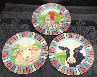 Farmyard plates