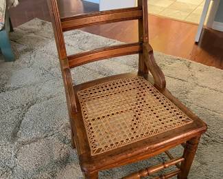 Antique accent chair