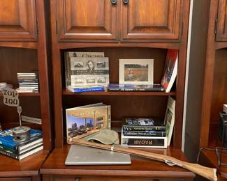 A second section of the desk