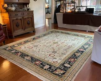 Wonderful vegetable dyed 8ft x 11ft Ind. Persian rug