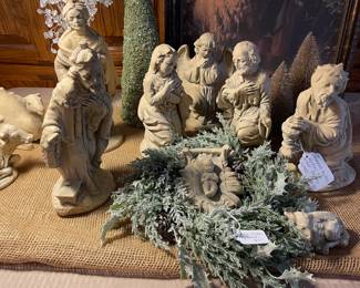 Ten piece Nativity