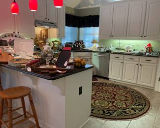 Looking into the Kitchen area