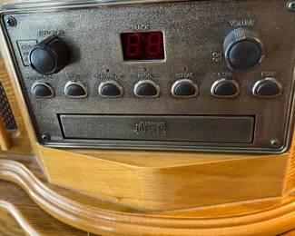 The Philco control panel