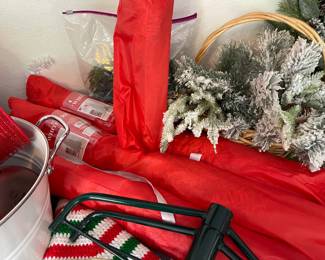The four Christmas Trees in bags