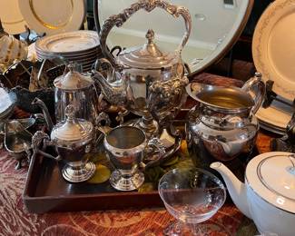 Vintage silver plate