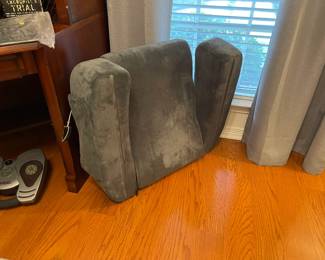 Supportive upholstered piece by Sharper Image
