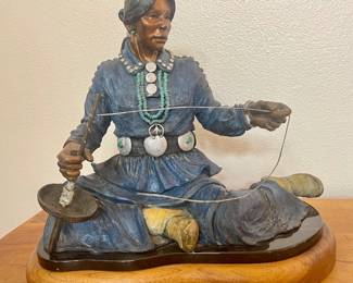 "Lily The Basket Weaver," by Marie Barbera