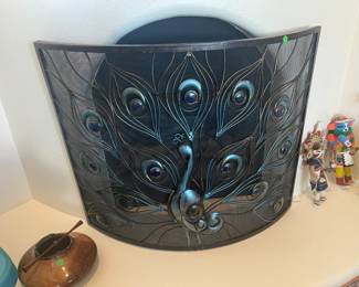 Fireplace screen
