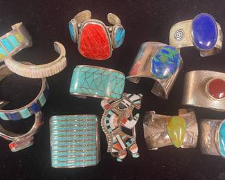 Native American cuff bracelets